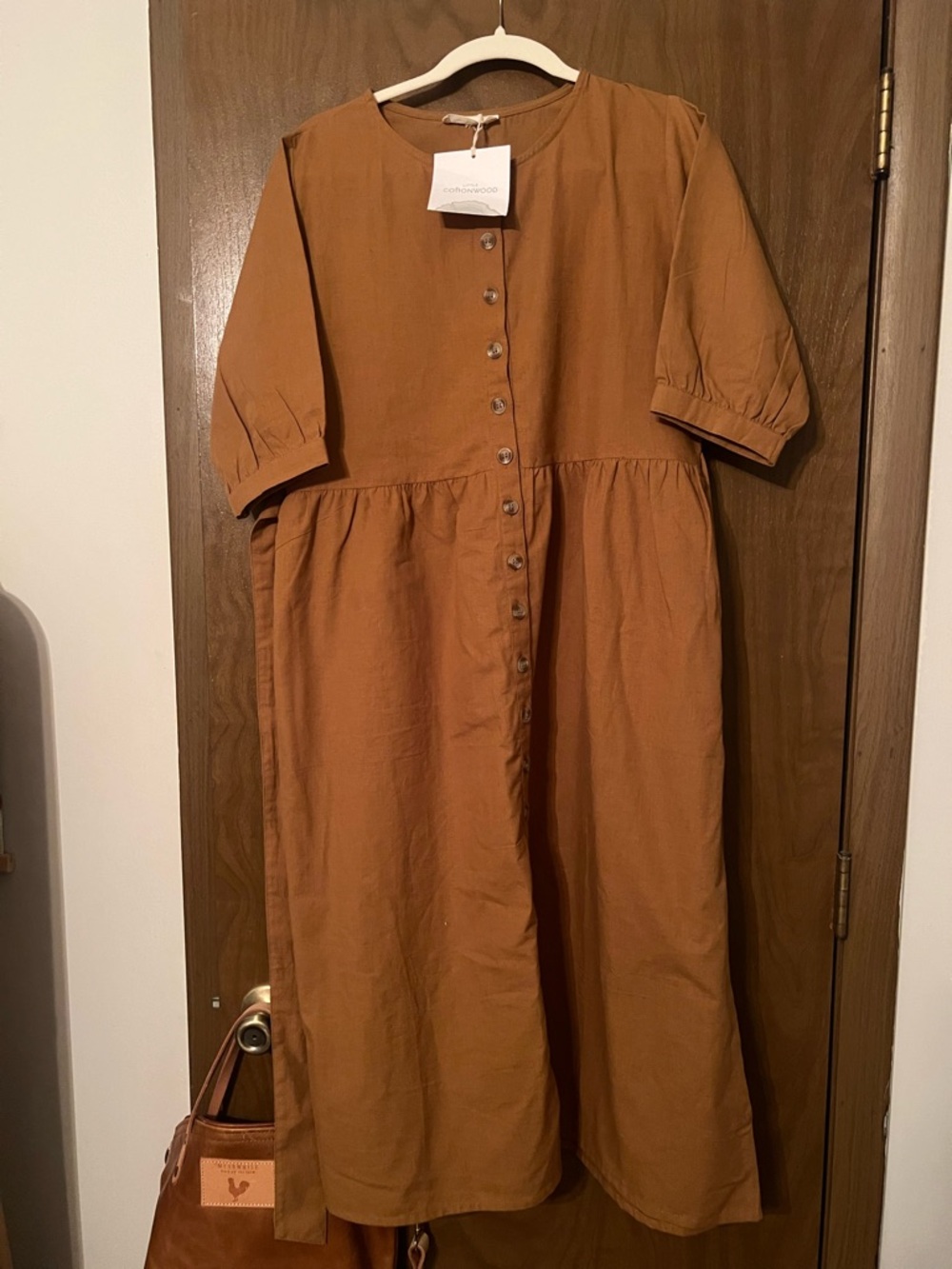 NWT LCW large honey trail dress